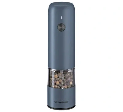 Zassenhaus Koln Rechargeable Salt Or Pepper Mill, 5.5" H X 1.5", Chrome In Multi