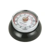 Zassenhaus Magnetic Retro 60 Minute Kitchen Timer, 2.75-inch In Black