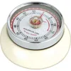 Zassenhaus Magnetic Retro 60 Minute Kitchen Timer, 2.75-inch In Cream