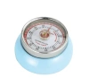 Zassenhaus Magnetic Retro 60 Minute Kitchen Timer, 2.75-inch In Light Blue