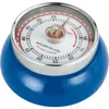 Zassenhaus Magnetic Retro 60 Minute Kitchen Timer, 2.75-inch In Royal Blue