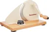 Zassenhaus Manual Bread Slicer, Hand Crank Home Bread Slicer, 11.75" X 8" In White