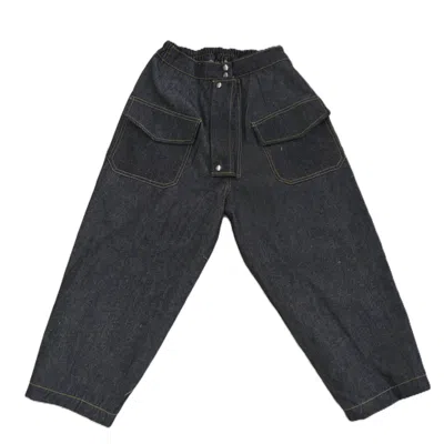 Zasta Studio Black Collision Denim Pants For Men
