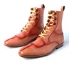 Zasta Studio Men's Autumn Boots In Black/pink