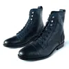 Zasta Studio Men's Blue Sheel Boots In Blue