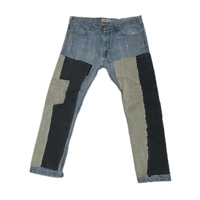 Zasta Studio Men's Blue Shred Couture Denim F