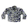 Zasta Studio Men's Color Palette Raw Denim Multicolor Oversized Jacket G Two