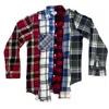 Zasta Studio Men's Deconstructed Flannel Shirt A