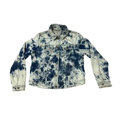 Zasta Studio Men's Denim Jacket Tie Dye Medium A
