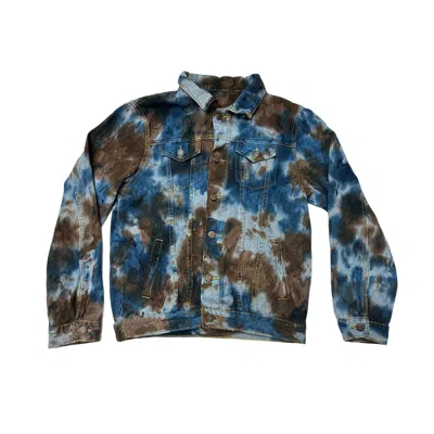 Zasta Studio Men's Denim Jacket Tie Dye Medium B