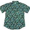Zasta Studio Men's Organic Hand Block Printed Cotton Half Sleeve Shirt J