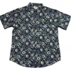 Zasta Studio Men's Organic Handprinted Cotton Summer Half Sleeve Shirt