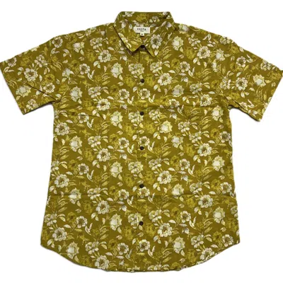 Zasta Studio Men's Organic Handprinted Cotton Summer Half Sleeve Shirt A In Multi