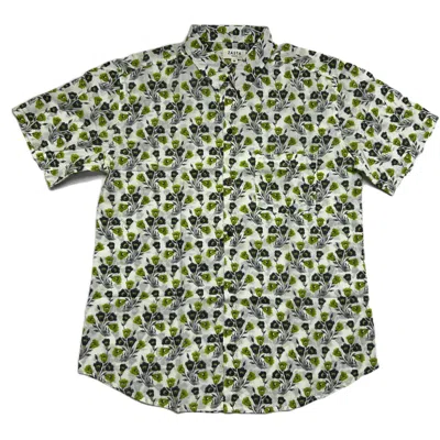 Zasta Studio Men's Organic Handprinted Cotton Summer Half Sleeve Shirt D