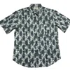 Zasta Studio Men's Organic Handprinted Cotton Summer Half Sleeve Shirt I
