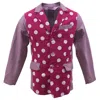 Zasta Studio Men's Pink / Purple Arkas Pink Coat Leather Jacket In Pink/purple