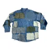 Zasta Studio Men's Shredded Couture Denim Jacket