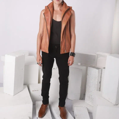 Zasta Studio Smash Jacket In Brown