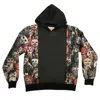 Zasta Studio Women's Black / Red Hoody Cat City Printed Cotton Hoodie In Black/red
