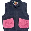 Zasta Studio Women's Denim Wearable Article Sleeveless In Multi