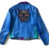 Zasta Studio Women's Handpainted Biker Leather Jacket
