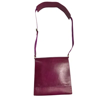 Zasta Studio Women's Pink Shoulder Assistant Two Sling Leather Bag