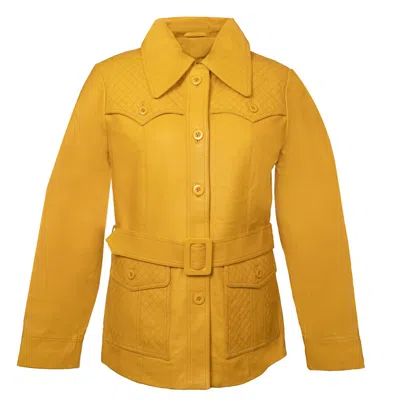 Zasta Studio Women's Yellow / Orange Old Fashioned Yellow In Yellow/orange