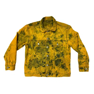 Zastastudio Men's Denim Jacket Tie-dye Small K