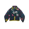 Zasta Studio Men's Unknown Tapestries Cotton & Silk Blend Bomber Jacket Medium B