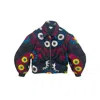 Zasta Studio Men's Unknown Tapestries Cotton Blend Bomber Jacket Large B