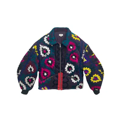Zastastudio Men's Unknown Tapestries Cotton Blend Bomber Medium
