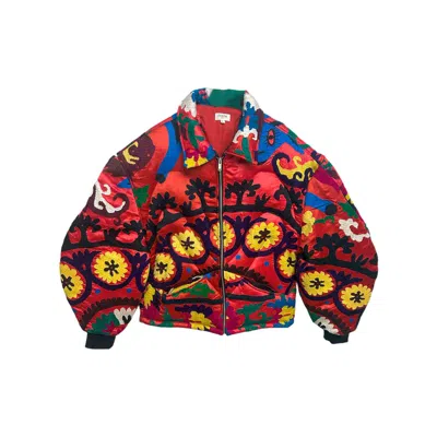 Zastastudio Men's Unknown Tapestries Silk Bomber Large