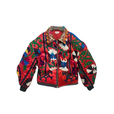 Zastastudio Men's Unknown Tapestries Silk Bomber Medium B