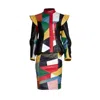 Zasta Studio Women's The Virago Italian Leather Jacket & Skirt