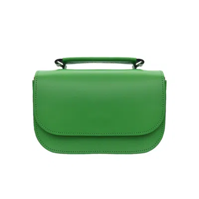 Zatchels Women's Aura Handmade Leather Bag - Green