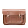 Zatchels Women's Brown Handmade Leather Satchel - Chestnut In Brown