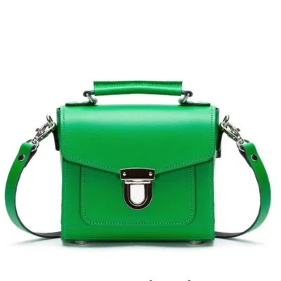 Zatchels Women's Handmade Leather Sugarcube Plus  - Green