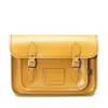 Zatchels Women's Yellow / Orange Handmade Leather Satchel - Yellow Ochre In Yellow/orange
