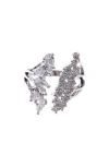 ZAXIE BY STEFANIE TAYLOR ZAXIE BY STEFANIE TAYLOR CUBIC ZIRCONIA OPEN RING