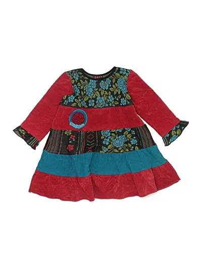 Pre-owned Zaza Kids' Dress In Blue