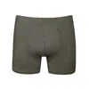 Zd Zero Defects Men's Apolo Trunk Soy Fiber – Comfort & Natural Freshness - Color Dark Green In Green