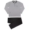 Zd Zero Defects Men's Black Mercerized Cotton Pyjamas – Ultimate Softness & Breathability In Black