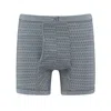Zd Zero Defects Men's Boxer Helios Gentleman – Ergonomic Fit & Printed Design – Color Denim Blue