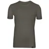 Zd Zero Defects Men's Ceres T-shirt Soy Fiber – Comfort & Natural Freshness - Color Dark Green In Green