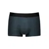 Zd Zero Defects Men's Grey Akiles Trunk – Breathable & Soft Soy Fiber - Color Graphite In Grey