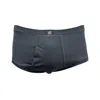 Zd Zero Defects Men's Grey Sastre Fly Front Brief – Pinstripe Design & Ergonomic Fit – Color Anthracite