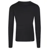 Zd Zero Defects Men's Long-sleeve T-shirt - Luxurious Comfort With Egyptian Cotton - Color Black In Black