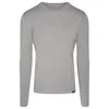 Zd Zero Defects Men's Long-sleeve T-shirt - Luxurious Comfort With Egyptian Cotton - Color Grey In Grey