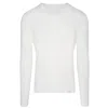 Zd Zero Defects Men's Long-sleeve T-shirt - Luxurious Comfort With Egyptian Cotton - Color White In White