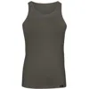 Zd Zero Defects Men's Neptuno Tank Top Soy Fiber – Antibacterial & Lightweight Fit - Color Dark Green In Green
